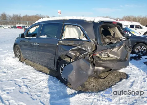 2012 Honda Odyssey Ex-L из США, поврежденный, VIN 5FNRL5H66CB111520